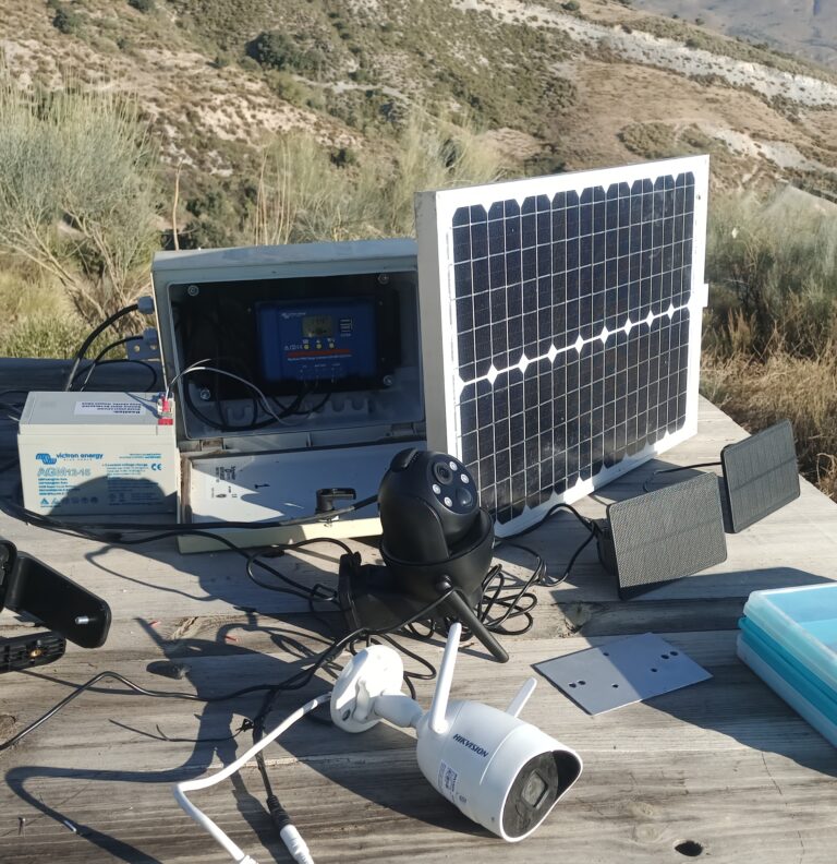 Vigilancia y fotovoltaica